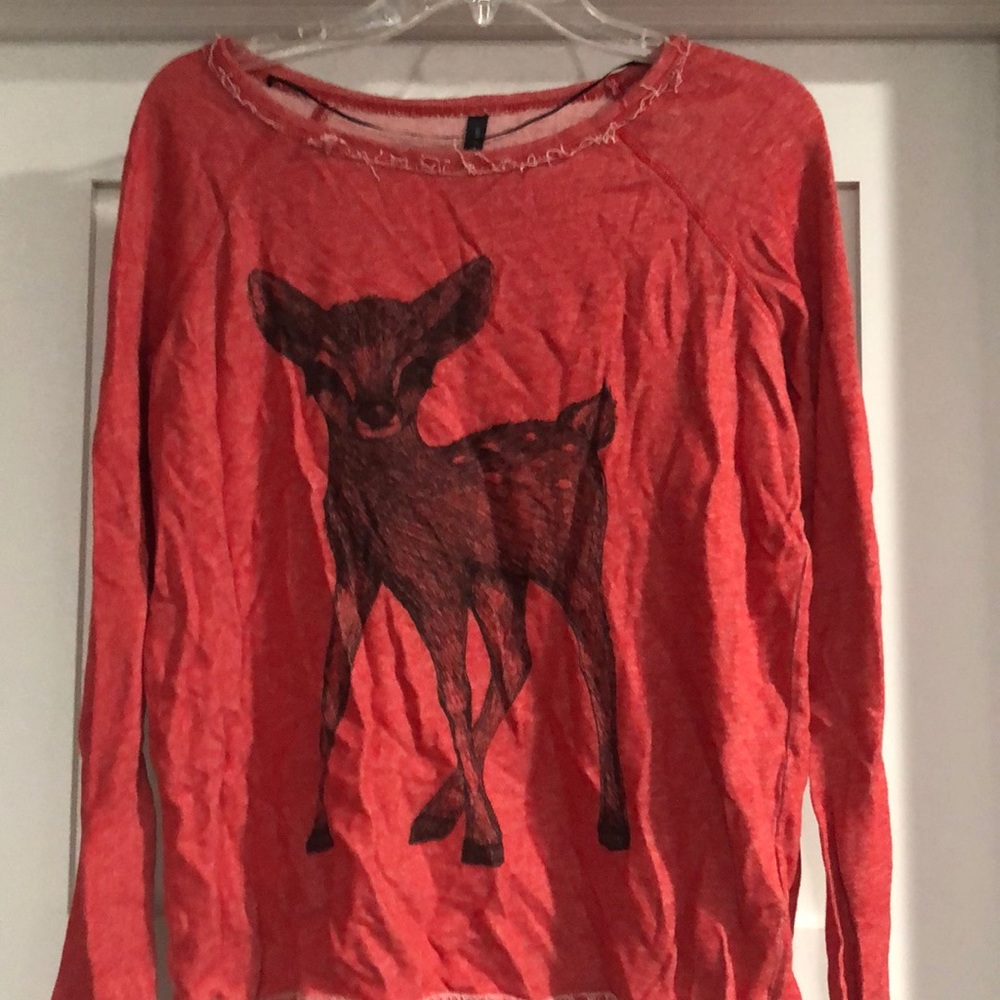 Long sleeve sweatshirt, lightweight
